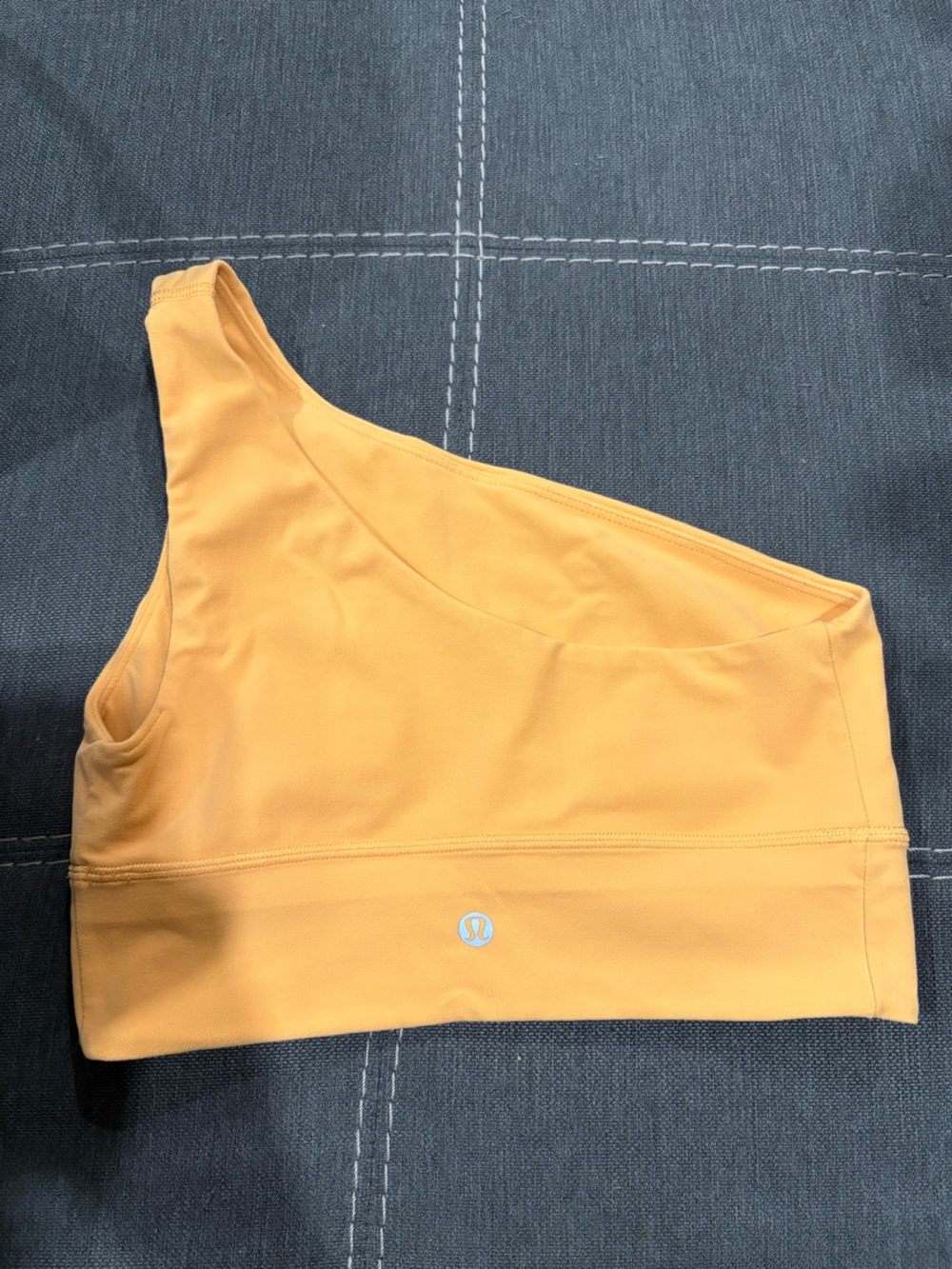 lululemon athletica Align Asymmetrical One-Shoulder Bra in Mango Dream - Picture 3 of 5
